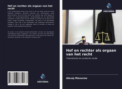 Hof en rechter als orgaan van het recht - Maxurow, Alexej