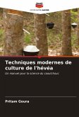 Techniques modernes de culture de l'hévéa