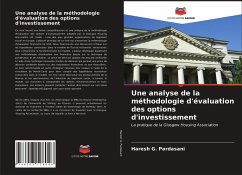 Une analyse de la méthodologie d'évaluation des options d'investissement - Pardasani, Haresh G.