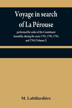 Cover Voyage in search of La Pérouse