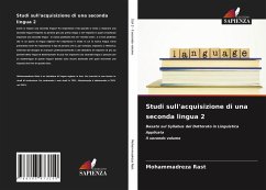 Studi sull'acquisizione di una seconda lingua 2 - Rast, Mohammadreza