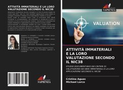 ATTIVITÀ IMMATERIALI E LA LORO VALUTAZIONE SECONDO IL NIC38 - Aguas, Cristina;Larco, Michael