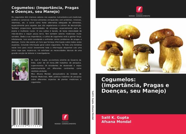 Cogumelos: (Importância, Pragas e Doenças, seu Manejo)
