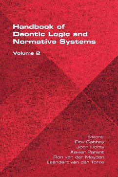 The Handbook of Deontic Logic and Normative Systems, Volume 2