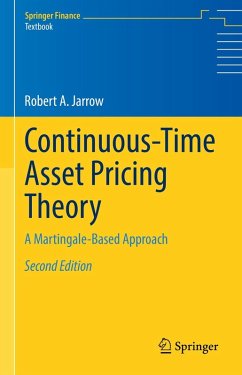 Continuous-Time Asset Pricing Theory (eBook, PDF) - Jarrow, Robert A.