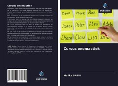 Cursus onomastiek - Sabri, Malika