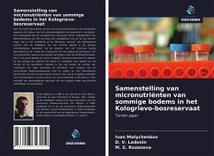 Samenstelling van micronutriënten van sommige bodems in het Kologrievo-bosreservaat - Matychenkov, Ivan; Ladonin, D. V.; Rozanova, ¿. S.