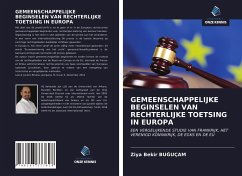 GEMEENSCHAPPELIJKE BEGINSELEN VAN RECHTERLIJKE TOETSING IN EUROPA - Bu¿Uçam, Ziya Bekir