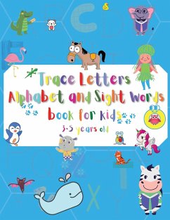 Letter Tracing Alphabet and Sight Words for kids 3-5 years old - Rigels, Stephen R.