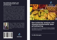 Een kritische analyse van staatstransformatie door privatisering - Nkongho, Ta-Mbi