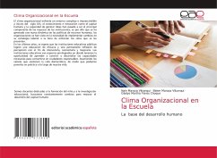Clima Organizacional en la Escuela - Maraza Vilcanqui, Nain; Maraza Vilcanqui, Beker; Flores Choque, Gladys Martha