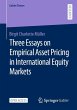 Three Essays on Empirical Asset Pricing... - Bild 1