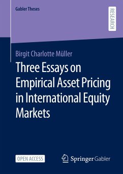 Three Essays on Empirical Asset Pricing in International Equity Markets - Müller, Birgit Charlotte