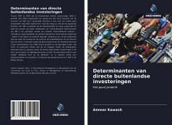 Determinanten van directe buitenlandse investeringen - Kawash, Ammar