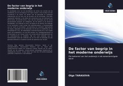 De factor van begrip in het moderne onderwijs - Tarasova, Olga