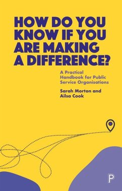 How Do You Know If You Are Making a Difference? - Morton, Sarah (Matter of Focus and University of Edinburgh); Cook, Ailsa (Matter of Focus)