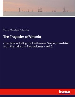 Cover The Tragedies of Vittorio