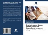 Empfehlungen für den Aufbau von Open Educational Resources