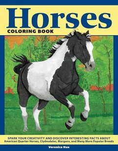 Horses Coloring Book - Hue, Veronica