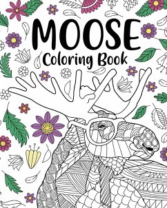 Cover Moose Coloring Book
