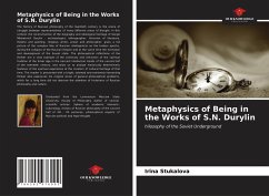 Metaphysics of Being in the Works of S.N. Durylin - Stukalova, Irina