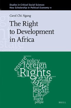 The Right to Development in Africa - Ngang, Carol Chi