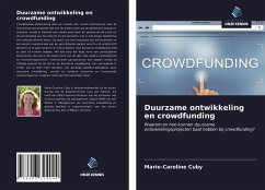 Duurzame ontwikkeling en crowdfunding - Cuby, Marie-Caroline