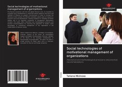 Social technologies of motivational management of organizations - Mizinova, Tatiana