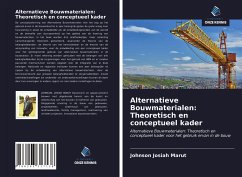 Alternatieve Bouwmaterialen: Theoretisch en conceptueel kader - Marut, Johnson Josiah