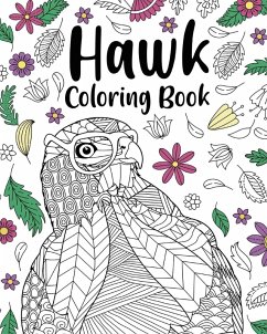 Cover Hawk Coloring Book
