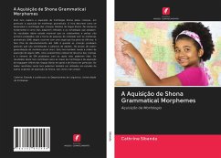 A Aquisição de Shona Grammatical Morphemes - Sibanda, Cathrine