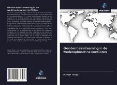 Gendermainstreaming in de wederopbouw na conflicten - Thapa, Manish