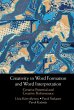Creativity in Word Formation and Word... - Bild 1