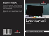 E-learning environment in teaching special subjects