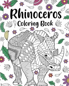 Cover Rhinoceros Coloring Book