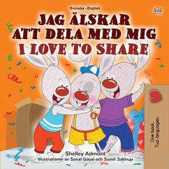 Cover Jag älskar att dela med mig I Love to Share (Swedish English Bilingual Collection) (eBook, ePUB)