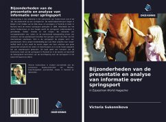 Cover Bijzonderheden van de presentatie en analyse van informatie over springsport