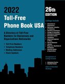Toll-Free Phone Bk 2022 26th E