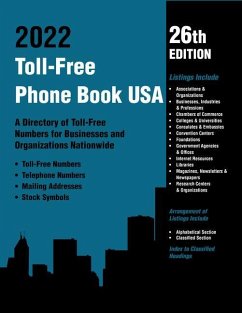 Toll-Free Phone Bk 2022 26th E