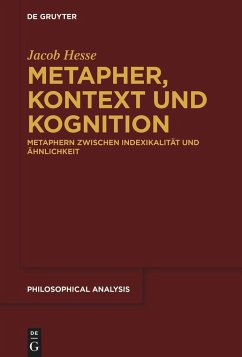 Metapher, Kontext und Kognition - Hesse, Jacob