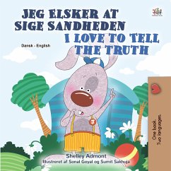 Jeg Elsker at Sige Sandheden I Love to Tell the Truth (eBook, ePUB) - Admont, Shelley; KidKiddos Books