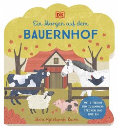 Mein Spielspaß-Buch. Ein Morgen auf dem Bauernhof - Bruns, Elena