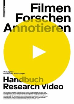 Cover Filmen, Forschen, Annotieren (eBook, PDF)