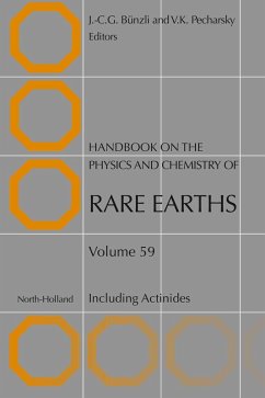 Handbook on the Physics and Chemistry of Rare Earths (eBook, ePUB)