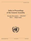 Index to Proceedings of the General Assembly 2016/2017 (eBook, PDF)