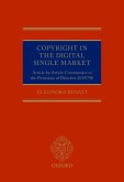 Copyright in the Digital Single Market (eBook, ePUB)