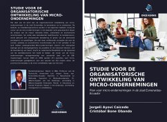 STUDIE VOOR DE ORGANISATORISCHE ONTWIKKELING VAN MICRO-ONDERNEMINGEN - Ayoví Caicedo, Jorgeli; Bone Obando, Cristóbal