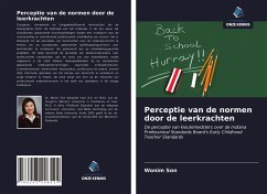 Cover Perceptie van de normen door de leerkrachten