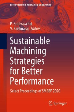 Sustainable Machining Strategies for Better Performance (eBook, PDF)