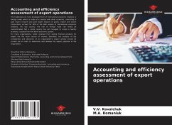 Accounting and efficiency assessment of export operations - Kovalchuk, V. V.; Romaniuk, M. A.